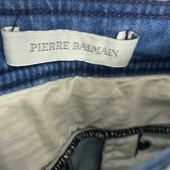 Pierre Balmain Blue Denim Dress Size 36/ 4